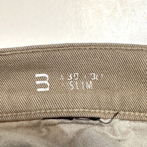 Mott & Bow Jeans Mens 38x30 Slim Merc Green Denim Straight Leg Stretch Casual - Picture 13 of 16